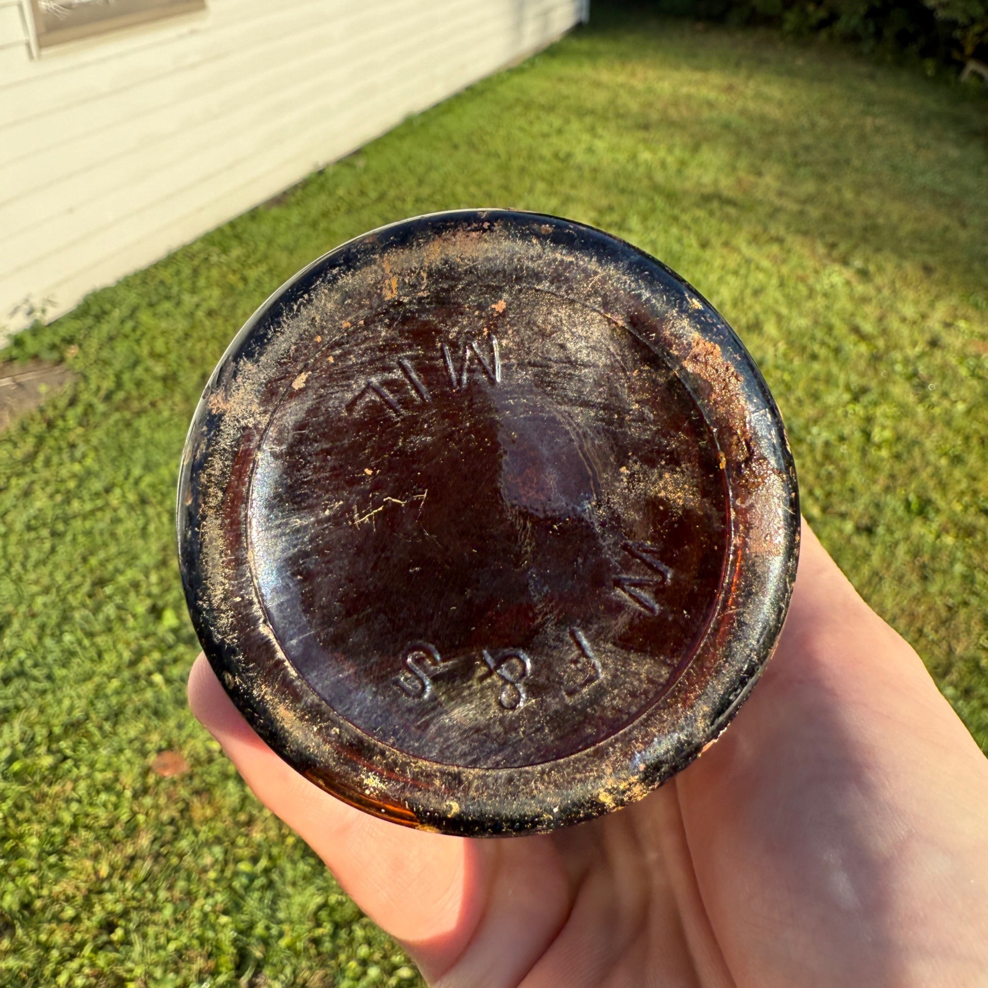 Vintage Star Brewery Lomira Wis Brewing Co Wisconsin Amber Beer Bottle 12oz