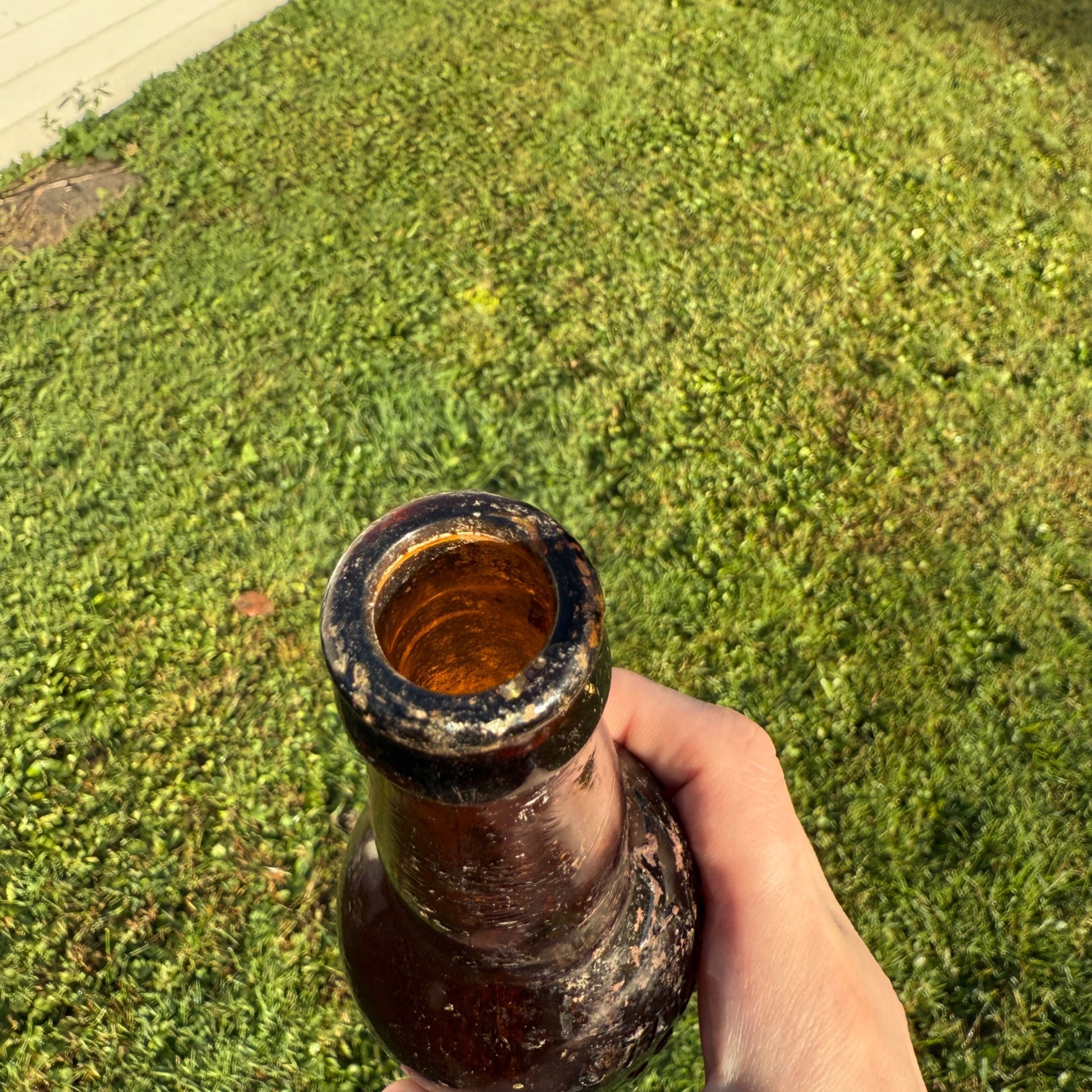 Vintage Star Brewery Lomira Wis Brewing Co Wisconsin Amber Beer Bottle 12oz