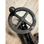 Antique American No. 1 Band Saw Blade Tooth Setter Hand Crank Tool
