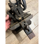 Antique American No. 1 Band Saw Blade Tooth Setter Hand Crank Tool