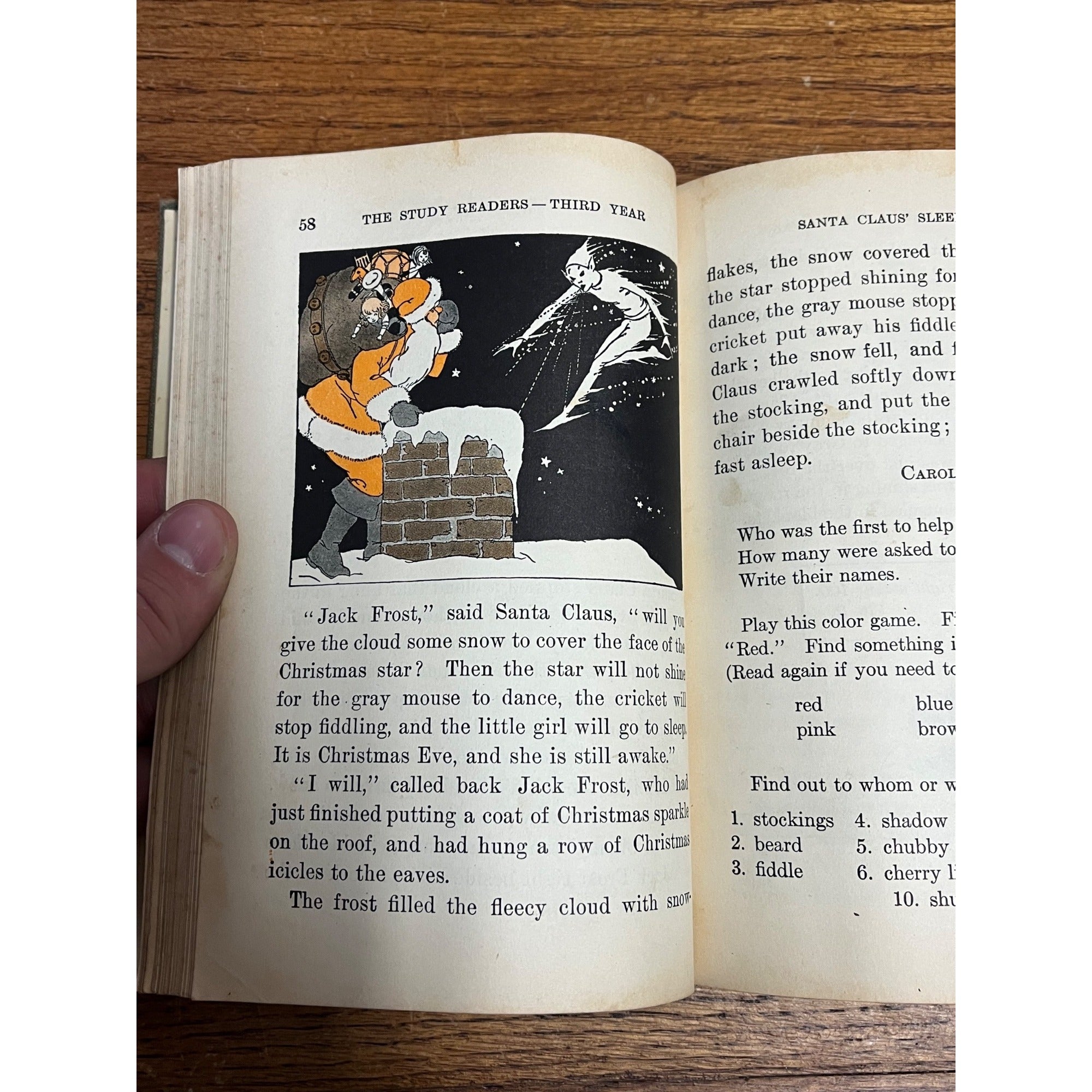 Vintage 1920s Children's "The Study Readers" Merrill Primer Books Homeschool (3)