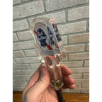 Vintage 1960s Pabst Blue Ribbon Beer Acrylic 5-1/2" Tap Handle Knob Tapper Bar Pub