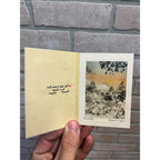 c1930s Prescott Arizona Christmas Card Thumb Butte Hand Colored Photo Yavapai