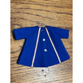 Vintage 1960s Ideal Tammy Doll Family Pepper's Frost Frolics Blue Felt Winter Coat
