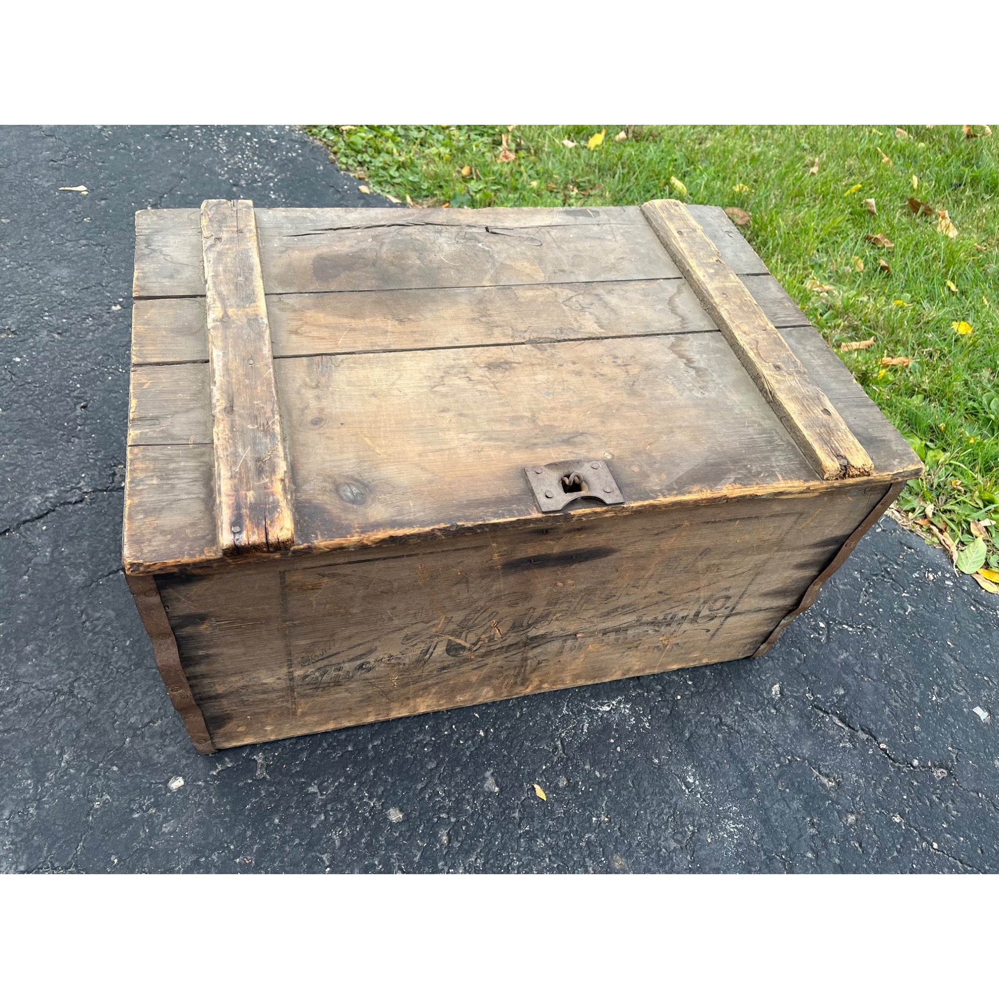 Vintage Theo Hamm Brewing Co. St Paul Wooden Crate Bottle Case Hamm's Beer LARGE