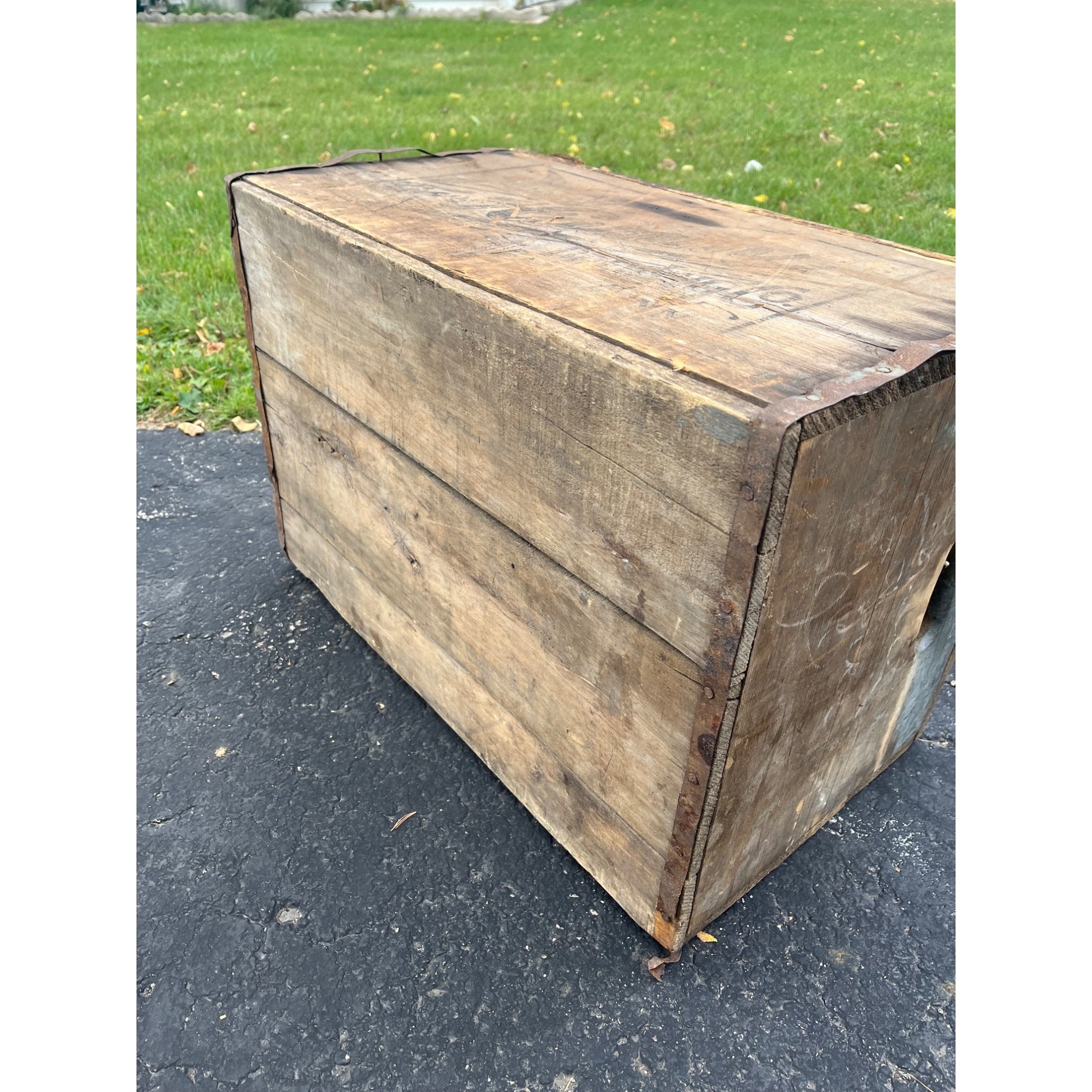 Vintage Theo Hamm Brewing Co. St Paul Wooden Crate Bottle Case Hamm's Beer LARGE