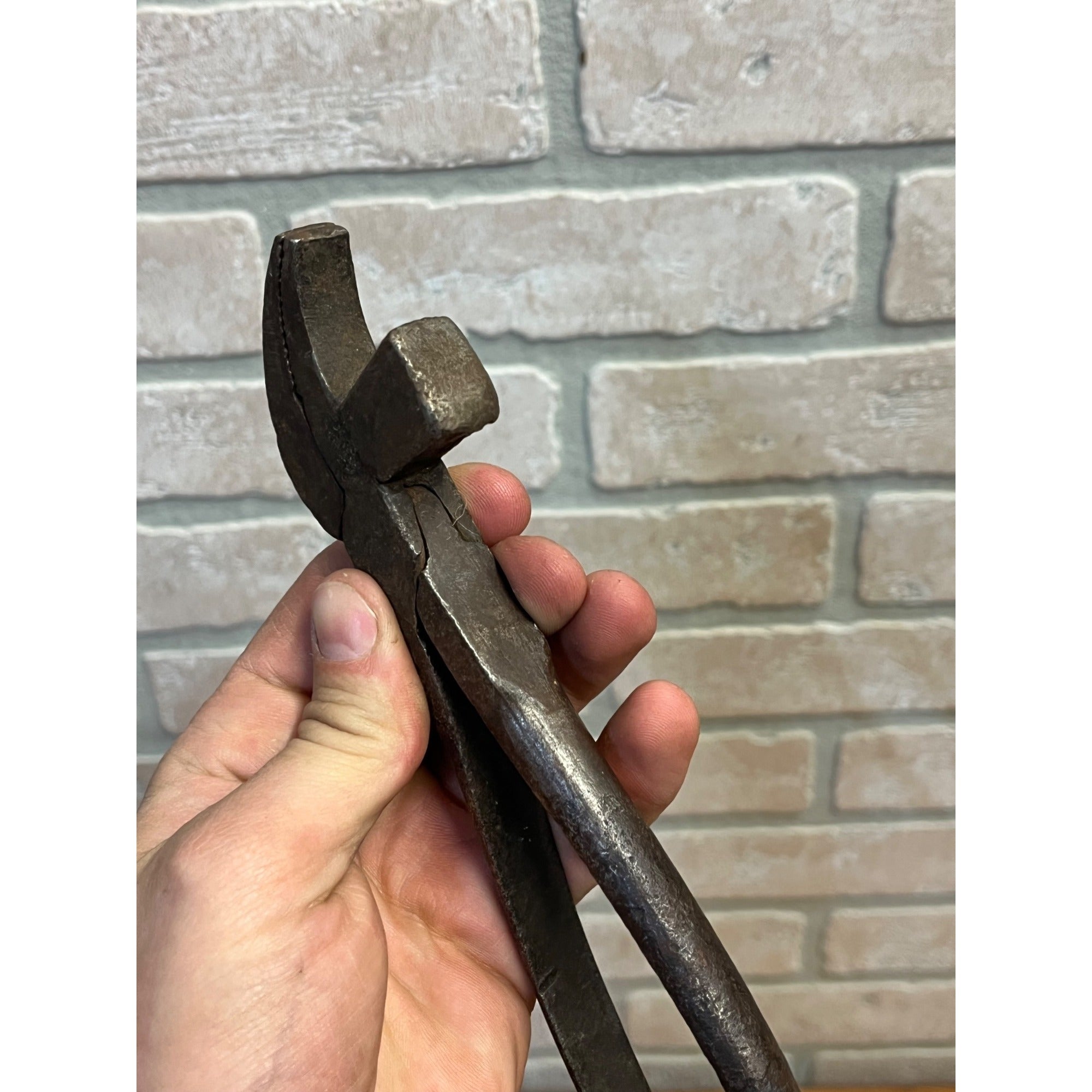 Vintage #3 Timmons & Sons Cobbler Lasting Pliers Hammer Foot Multitool 8.25"