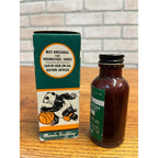 Vintage Panda Shoe Leather Polish Bottle + Box Milwaukee Wis Advertising 1948