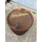 Wadhams Tempered Motor Oil Milwaukee Wis Gas Station 33 Gallon Oil Barrel Drum