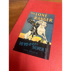 Vintage 1938 The Lone Ranger Board Game Board Only Replacement Part