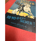 Vintage 1938 The Lone Ranger Board Game Board Only Replacement Part