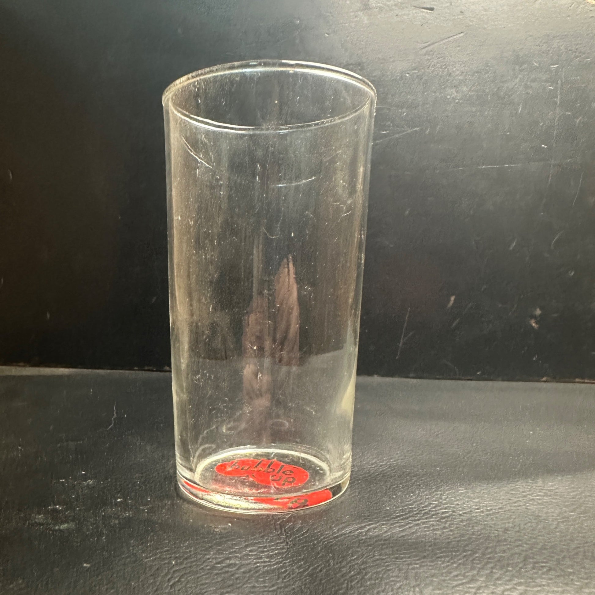 Vintage Bubble Up Bottom Marked Red ACL  Fountain Glass Advertisin