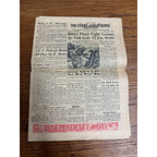 Vintage 1952 Stars & Stripes Newspaper Publication of US Armed Forces July 4th
