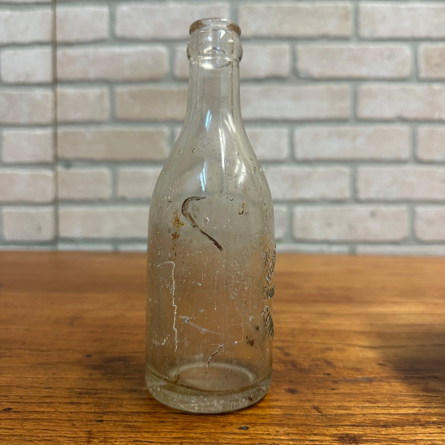 Vintage Herman Engel 8oz Fond du Lac Wis Soda Bottle