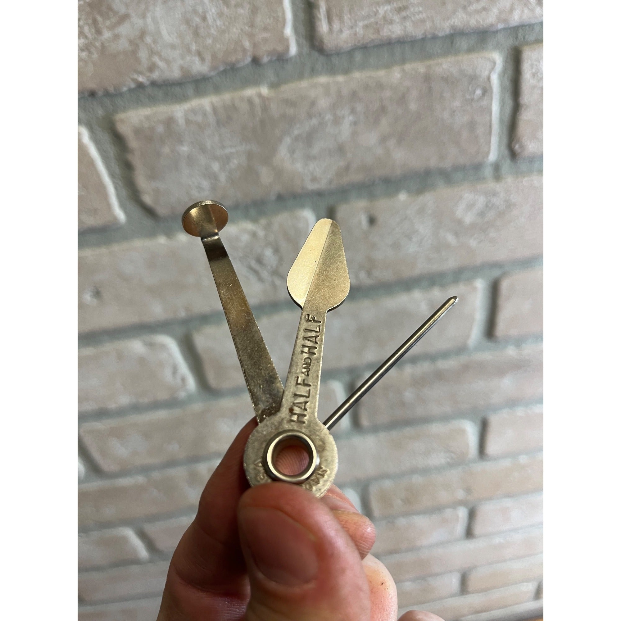 Vintage Half & Half Pipe Tobacco Cleaner, Tamper, Reaming Pocket Tool Made USA