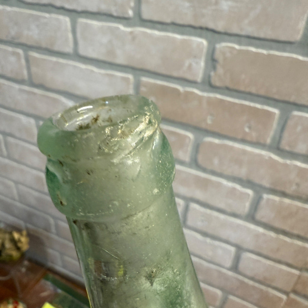 Vintage Pre-Pro Milwaukee Waukesha Brew Co. Clear Beer Bottle Wisconsin 12oz