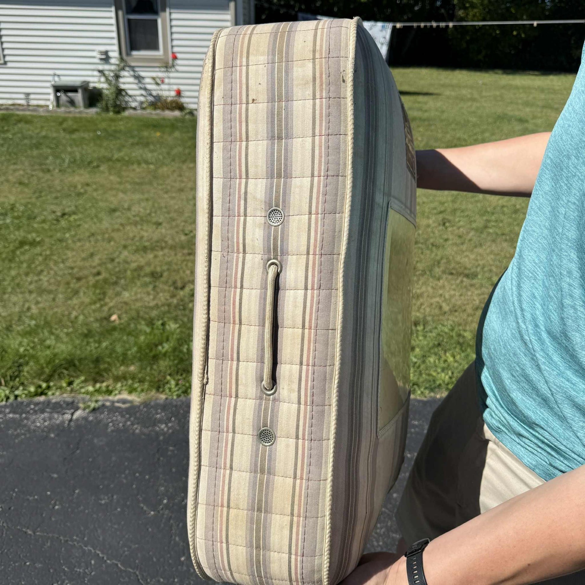 RARE Vintage 1930s Stearns & Foster Firm Posture Rest Mattress Salesman Sample