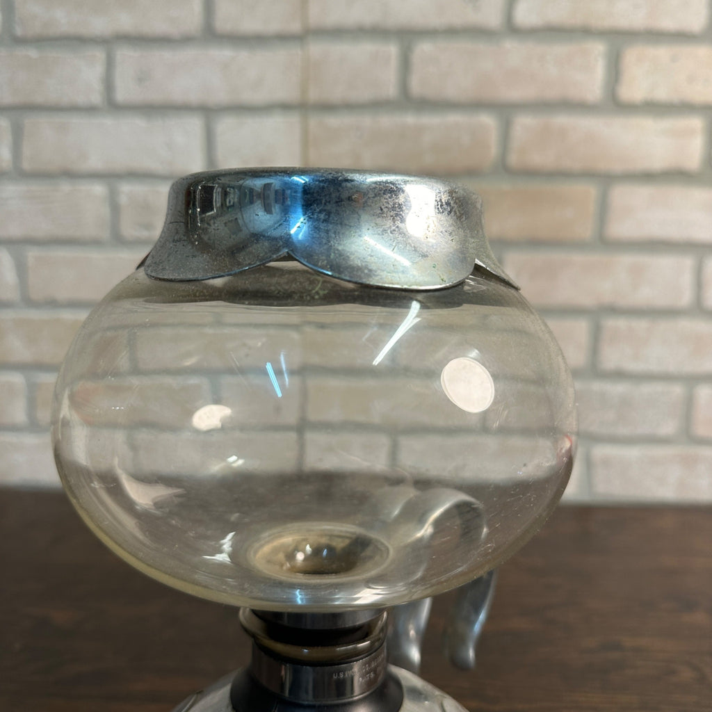 Vintage 1930s Pyrex Silex Double Bubble Percolator Coffee Pot Maker Glass