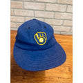 Vintage 1980s Milwaukee Brewers Baseball Hat Cap Original Preowned Retro Fashion