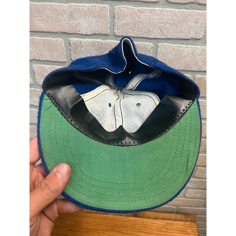 Vintage 1980s Milwaukee Brewers Baseball Hat Cap Original Preowned Retro Fashion