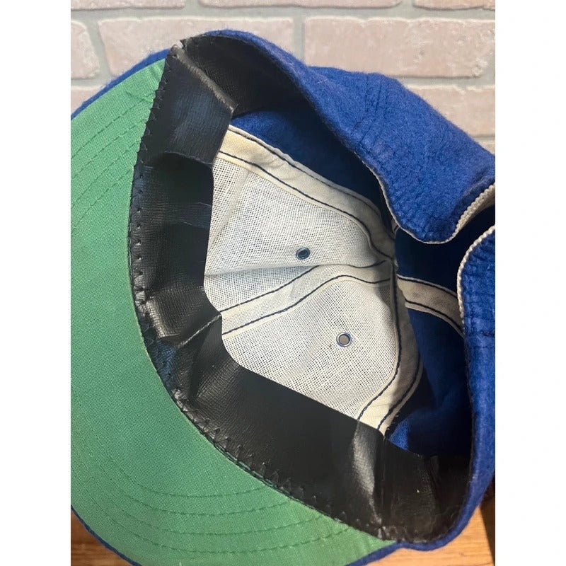 Vintage 1980s Milwaukee Brewers Baseball Hat Cap Original Preowned Retro Fashion