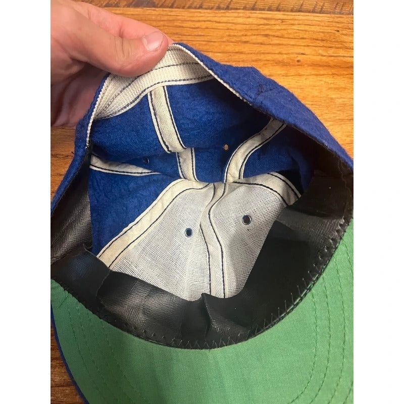 Vintage 1980s Milwaukee Brewers Baseball Hat Cap Original Preowned Retro Fashion