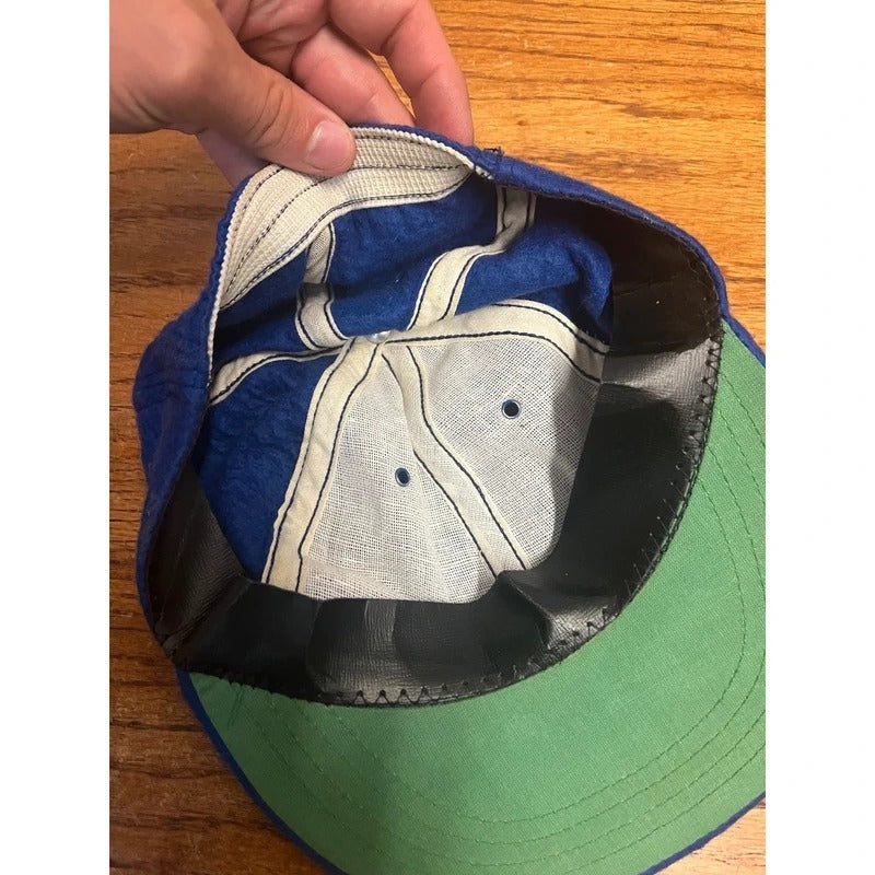Vintage 1980s Milwaukee Brewers Baseball Hat Cap Original Preowned Retro Fashion