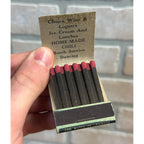 Vintage 1940s Boogart's Tavern Matchbook Advertising De Pere Kaukauna WI Wis