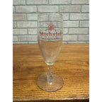 1960s Michelob Anheuser-Busch Vintage Beer Bar Pub Glass 7" Stemmed Footed