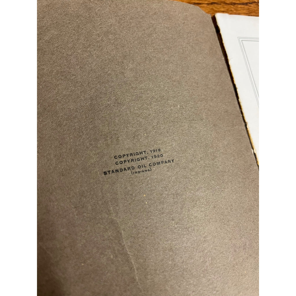 1919 Standard Oil Company Tractor Lubrication Manual Illustrated - Gas Station
