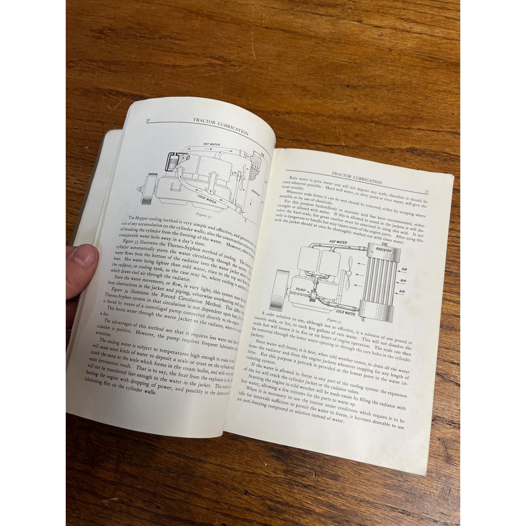 1919 Standard Oil Company Tractor Lubrication Manual Illustrated - Gas Station