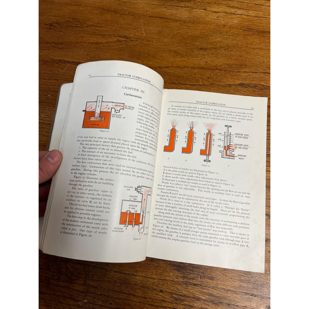 1919 Standard Oil Company Tractor Lubrication Manual Illustrated - Gas Station