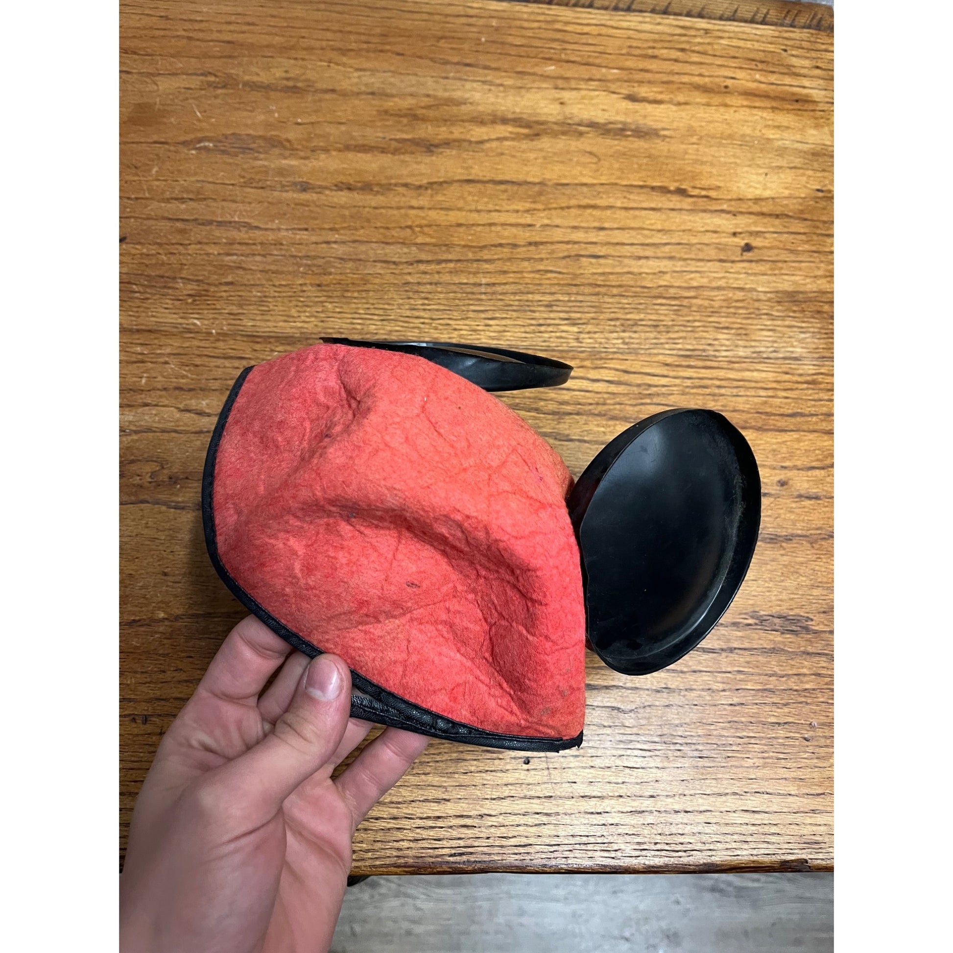 Vintage 1970s Disneyland Mickey Mouse Ears Child's Felt Cap Hat