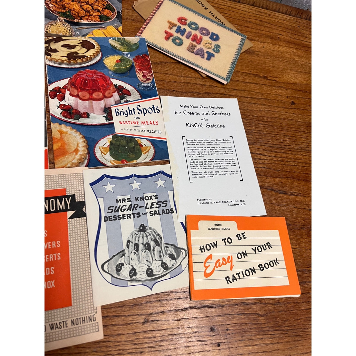 WWII Homefront - Victory Gardens, Food, Recipes, Rationing; Wartime Cook Books