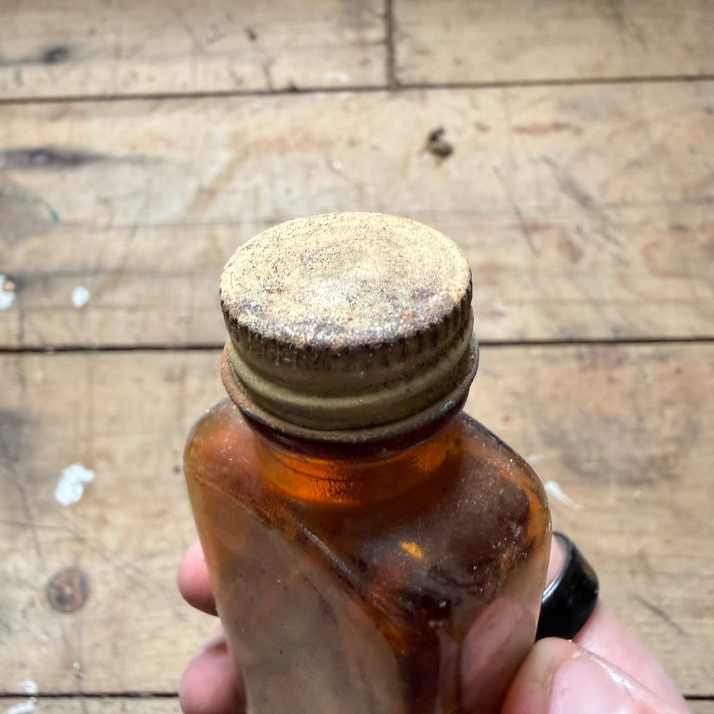 Antique Eli Lilly Creosote Tablets Drug Store Pharmacy Bottle Indianapolis