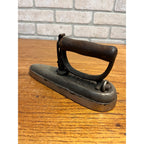 Vintage/Antique Sensible Sad Iron Number 5 with Removable Handle Collar Sleeves