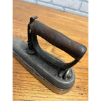 Vintage/Antique Sensible Sad Iron Number 5 with Removable Handle Collar Sleeves