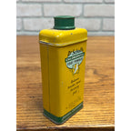 Vintage Dr Scholl's Chlorophyll Foot Powder Tin Advertising Shaker Can Empty