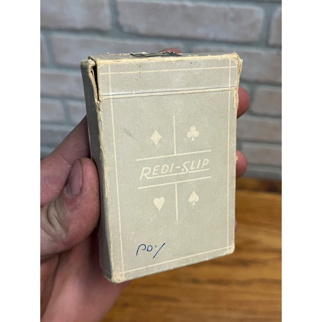 Vintage 1950s Ye Old Dinner Bell Playing Cards Used Deck Milwaukee Wisconsin