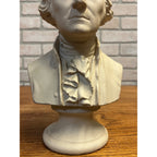Vintage George Washington Presidential Bust Statue Sculpture Plaster President Patriotic