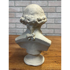 Vintage George Washington Presidential Bust Statue Sculpture Plaster President Patriotic