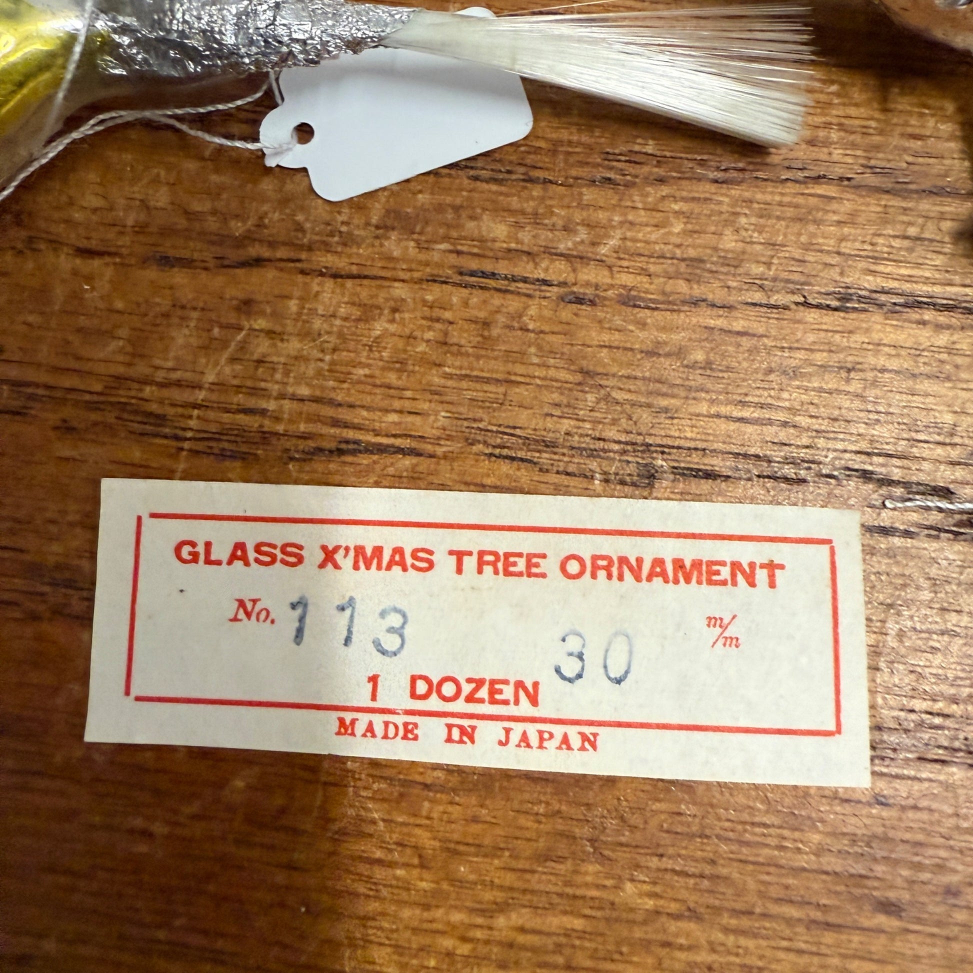 Vintage Christmas Tree Clip on Birds Mercury Glass Japan Christmas Ornament  Lot