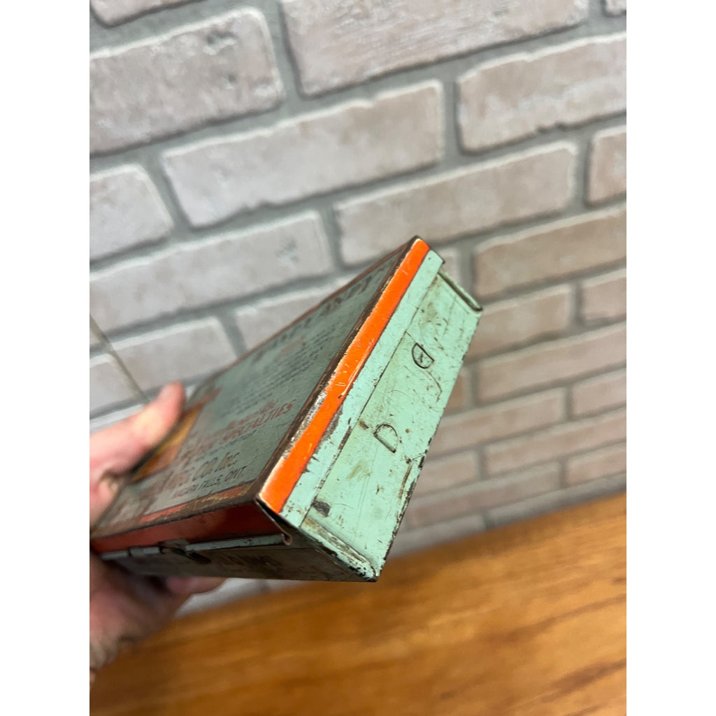 Vintage 1930s Sexauer System Handy Andy Tin Washer Box Mule Kick Advertising