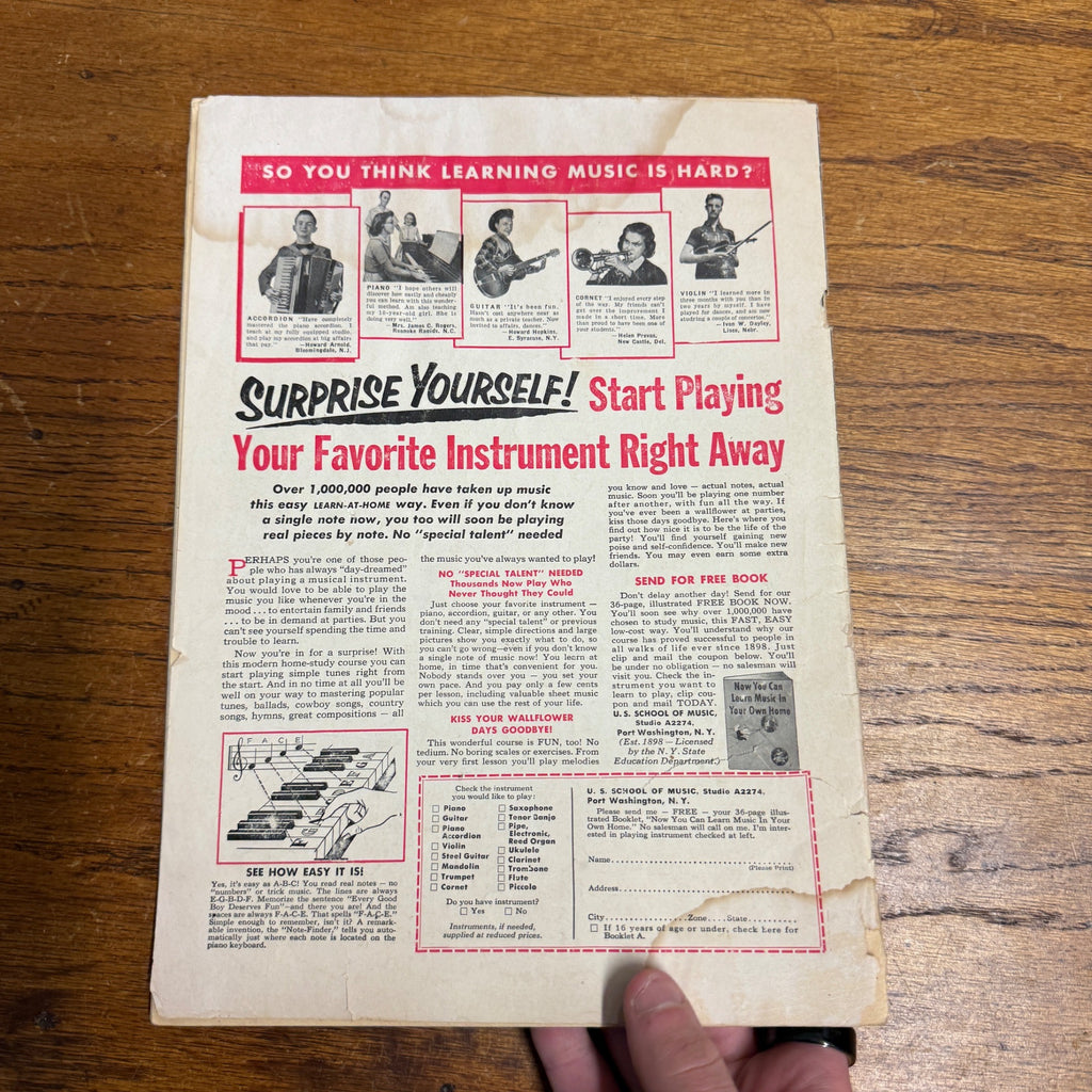 April 1961 Rhythm and Blues Song Hits Magazine Chubby Checker Isley Brothers