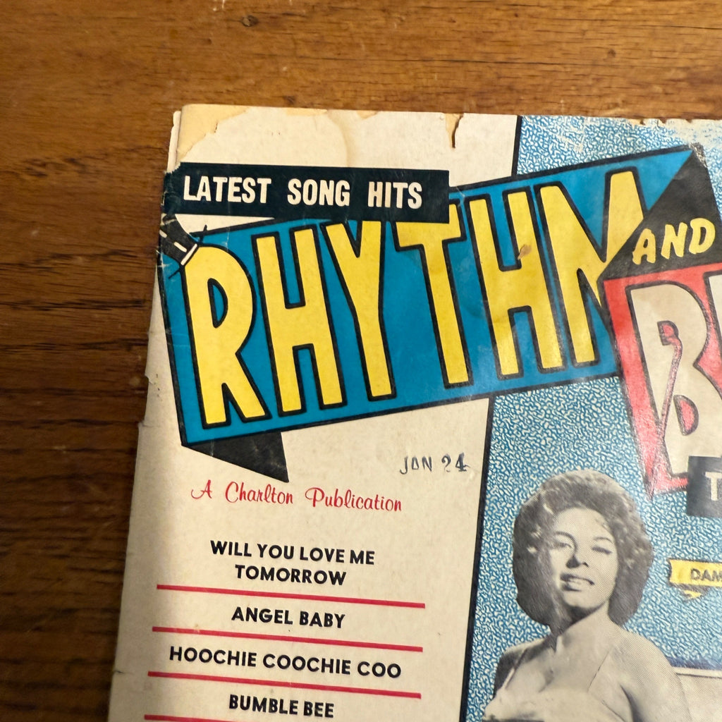 April 1961 Rhythm and Blues Song Hits Magazine Chubby Checker Isley Brothers