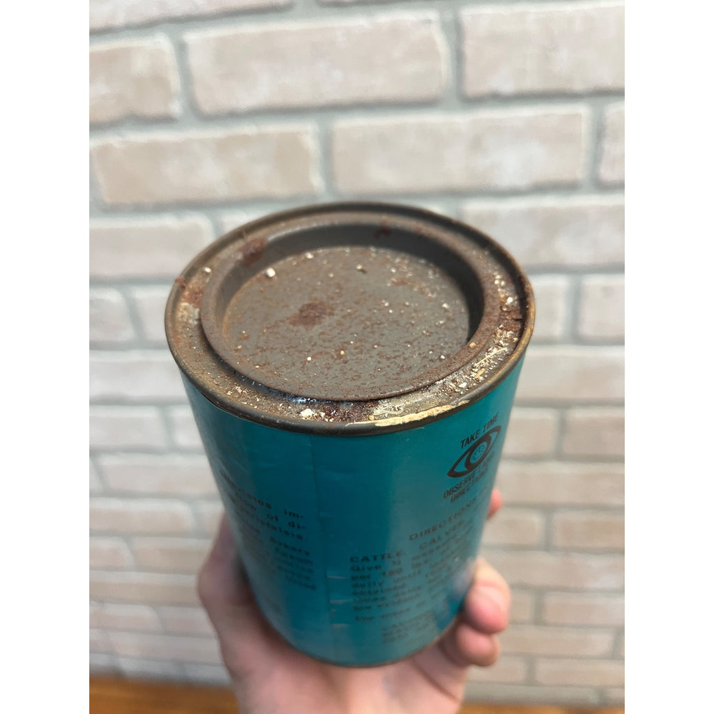 Vintage Roberts Laxoton Cattle & Swine Laxative Veterinary Can