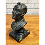 Vintage Peter Helck Bronze Bust Larry Braun Meadow Brook Concours Racing Trophy