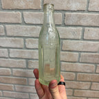 Vintage Crystal Springs Bottling Co Sheboygan Wisconsin Embossed Soda Bottle 7oz
