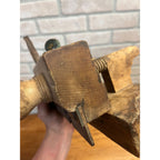 Antique Wood Plow Plane William Way. New York Woodworking Tool 1840s