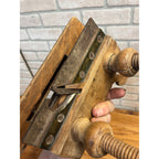 Antique Wood Plow Plane William Way. New York Woodworking Tool 1840s
